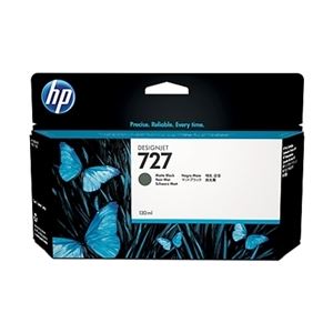 HP（Inc.） 727インクカートリッジ マットブラック 130ml B3P22A