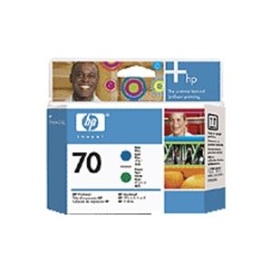 HP（Inc.） HP70 プリントヘッド ブルー/グリーン C9408A