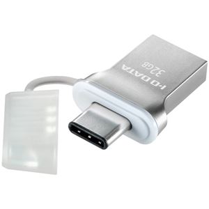 アイ・オー・データ機器 USB 3.1 Gen1 Type-C⇔Type-A 両コネクター搭載USBメモリー32GB U3C-HP32G