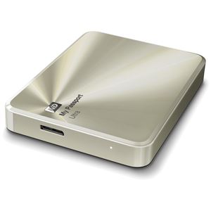 アイ・オー・データ機器 プレミアムストレージ「My Passport Ultra Metal Edition」シャンパンゴールド 3TB WDBEZW0030BCG-JESN