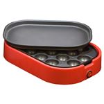 KNチヨダ ミニホットプレート （レッド） NWG-2065AR