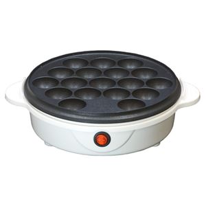 KNチヨダ たこ焼き器 （ホワイト） NWT-1865AW