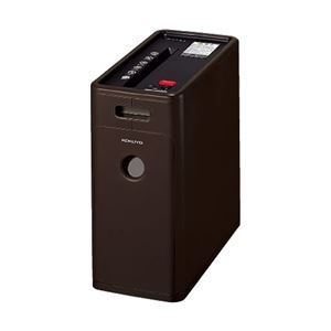 コクヨ デスクサイドシュレッダー【S-tray】 ビターブラウン KPS-X120S