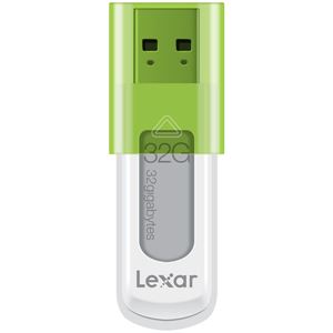 レキサー JumpDrive S50 USBフラッシュドライブ 32GB Green LJDS50-32GABJPR