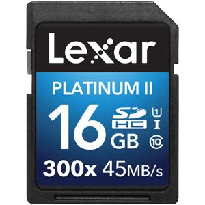 レキサー Platinum II 300x SDHC UHS-Iカード 16GB LSD16GBBJP300