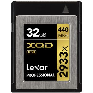 レキサー Professional 2933x XQD 2.0カード 32GB LXQD32GCRBJP2933