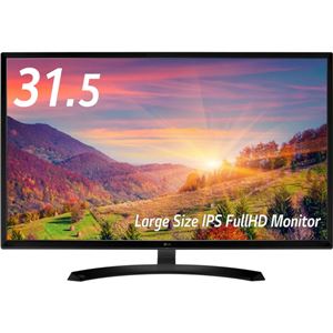 LG Electronics Japan 31.5型ワイド液晶ディスプレイ（LED/ブルーライト低減/フリッカーセーフ） 32MP58HQ-P