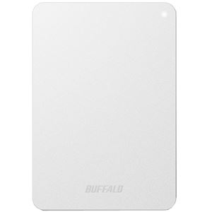 バッファロー ミニステーション ターボPC EX2 Plus対応 耐衝撃＆USB3.0 ポータブルHDD 2TBホワイト HD-PNF2.0U3-GWD