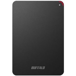 バッファロー ミニステーション ターボPC EX2 Plus対応 耐衝撃＆USB3.0ポータブルHDD 4TBブラック HD-PSF4.0U3-GB