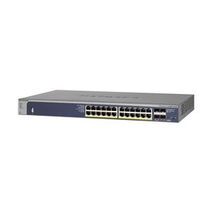 NETGEAR Inc. GSM7224P 【ライフタイム保証】24ポート PoE+ L2+ ギガビットフルマネージスイッチ GSM7224P-100AJS