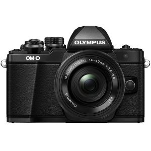 オリンパス ミラーレス一眼 OM-D E-M10 Mark II 14-42mm EZ レンズキット（ブラック） OM-D E-M10 M2LKBLK