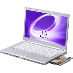 パナソニック Let's note LX5店頭（Corei5-6200U/HDD500GB/SMD/W10Pro64/14FullHD/シルバー/OFHBPre） CF-LX5HDAQR