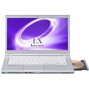 パナソニック Let's note LX5法人（Corei5-6200U/HDD250G/SMD/W10P64/14.0FullHD/電池L/OF13HBP） CF-LX5YMKVS