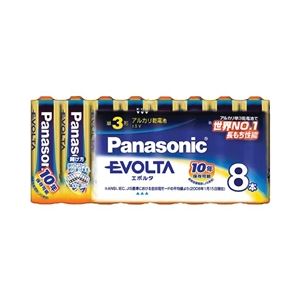 パナソニック（家電） エボルタ乾電池 単3形 8本パック LR6EJ/8SW