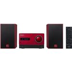 パイオニア CDミニコンポーネントシステム レッド X-CM35-R