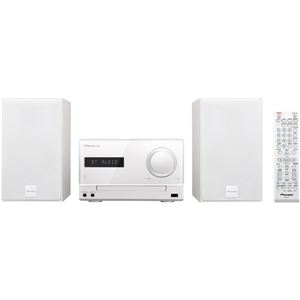 パイオニア CDミニコンポーネントシステム ホワイト X-CM35-W