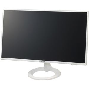 プリンストン ADSパネル採用 白色LEDバックライト 21.5型ワイドカラー液晶ディスプレイ（ホワイト） PTFWJA-22W
