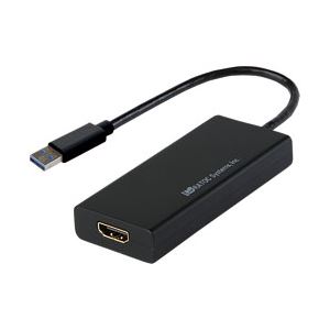 ラトックシステム 4K対応 USB3.0マルチディスプレイアダプター（HDMIモデル） REX-USB3HD-4K