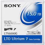 SONY LTO Ultrium7データカートリッジ 6TB/15TB リライタブル LTX6000G