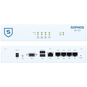 ソフォス SG 115 UTM ハードウェアアプライアンス 本体 と JP power cord SG1BTCHJP
