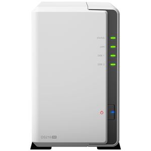 Synology DiskStation DS216seシングルコアCPU搭載多機能2ベイNASキット HDD非搭載モデル DS216se