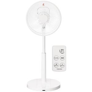 東芝（家電） リビングタイプ扇風機 （グランホワイト） F-ALT55（W）