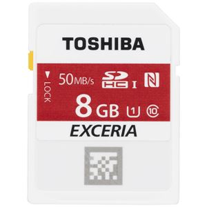 東芝（家電） EXCERIA NFC搭載 SDHCメモリカード 8GB SD-NFC08GB
