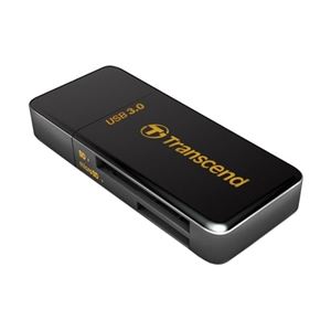 トランセンドジャパン USB3.0＆2.0接続カードリーダーライター F5 ブラック TS-RDF5K