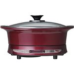 コイズミ IHグリルなべ レッド KIH-1410/R