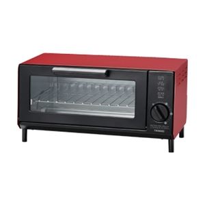 ツインバード工業 オーブントースター （レッド） TS-4034R