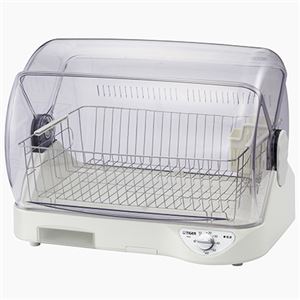 タイガー魔法瓶 食器乾燥器 【サラピッカ】 温風式 ホワイト DHG-T400W