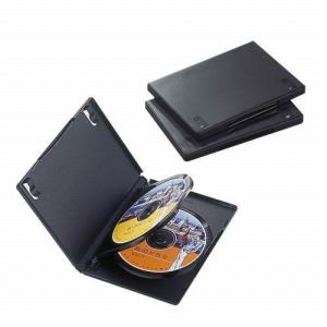 [ELECOM（エレコム）] DVDトールケース CCD-DVD07BK