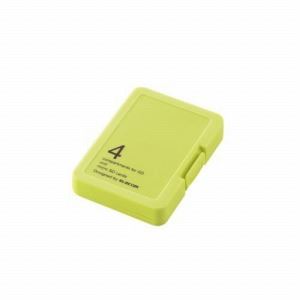 [ELECOM（エレコム）] SD／microSDメモリカードケース CMC-SDCPPGN