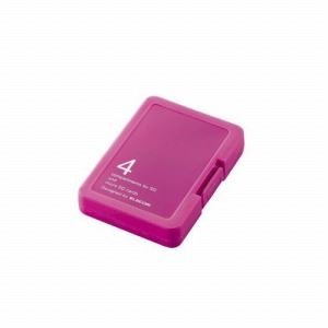 [ELECOM（エレコム）] SD／microSDメモリカードケース CMC-SDCPPPN