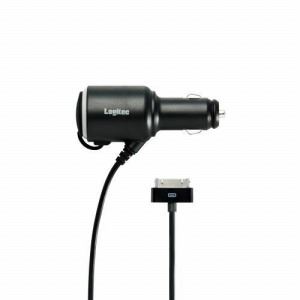 [Logitec（ロジテック）] iPad／iPhone用ソケット付きシガーチャージャ- LPA-CCI02S