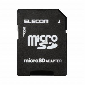 [ELECOM（エレコム）] [microSD→SD]WithMメモリカード変換アダプタ MF-ADSD002