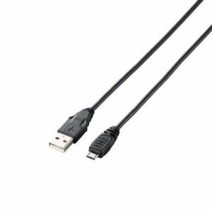 [ELECOM（エレコム）] Micro-USB（A-MicroB）ケーブル MPA-AMB015BK
