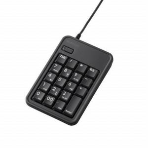 [ELECOM（エレコム）] ノートPCやネットブックでの使用に最適なコンパクトUSBテンキーボード TK-TCM003BK