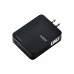[ELECOM（エレコム）] USB充電ポート付きタップ T-US01-11100BK