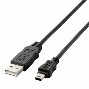 [ELECOM（エレコム）] [RoHS指令準拠]エコUSBケーブル（A-miniB・1m） USB-ECOM510