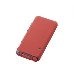 [ELECOM（エレコム）] WALKMAN2013S、E スムースシリコンケースレッド AVS-S13SCDRD