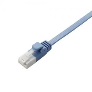 [ELECOM（エレコム）] ツメ折れ防止フラットLANケーブル（Cat6準拠） LD-GFT／BU50