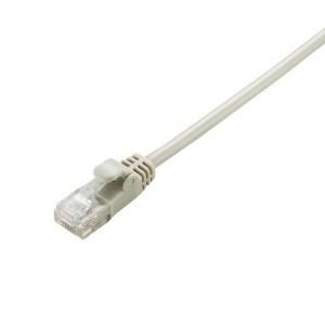 [ELECOM（エレコム）] [ライトグレー][1m][Cat6準拠]配線スッキリ！取り回しがしやすいGigabit やわらかLANケーブル（Cat6準拠） LD-GPY／LG1