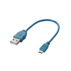 [ELECOM（エレコム）] Micro-USB（A-MicroB）ケーブル MPA-AMBCL02BU