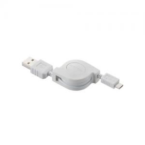 [ELECOM（エレコム）] 充電専用Micro-USB（A-MicroB）ケーブル MPA-AMBCRL08WH
