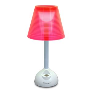 ソーラー+USB LEDライト レッド