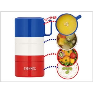 Thermos^T[X tbV`{bNX 3i 560ml |bvu[ DJG-551-POB摜Q