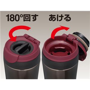 Thermos^T[X ^fMP[^C^u[ 0.4L ~XeBu[ JND-400-MSB摜Q