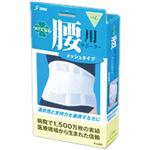 つけて安心 腰用サポーター メッシュタイプ L ホワイト