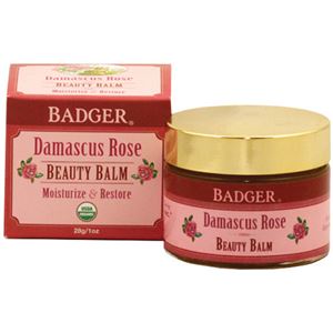 （まとめ買い）BADGER(バジャー) ビューティーバーム ダマスクローズ 28g×2セット